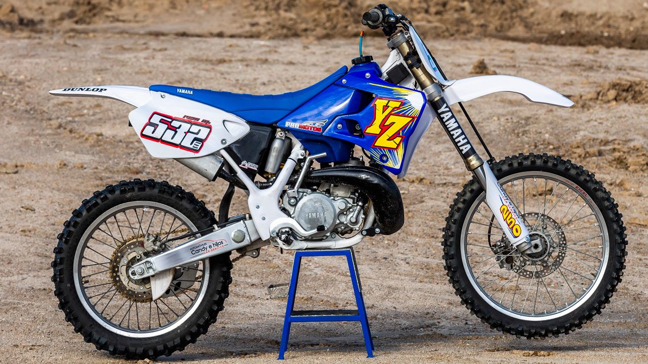 Yamaha YZ 250 1996, clásica Super Evo