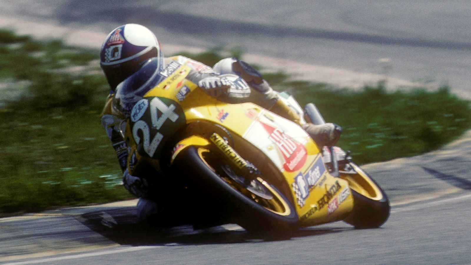 Reinhold Roth en el Gran Premio de Austria de 1987 (Foto: Gold & Goose).