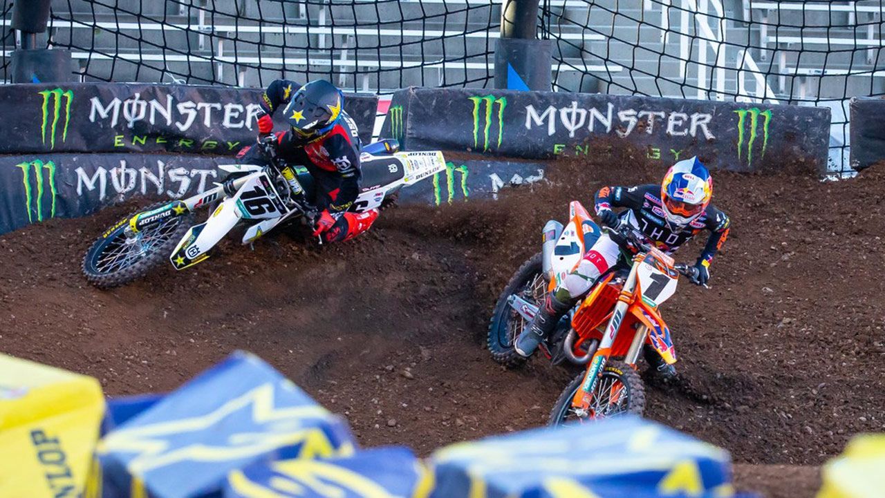 Supercross Salt Lake City 6: Cooper Webb retrasa el alirón de Eli Tomac