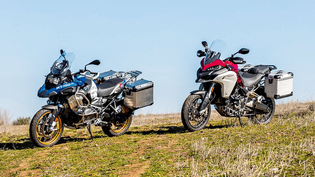 Comparativa maxitrail off road: BMW R 1250 GS Adventure HP y Ducati Multistrada 1260 Enduro