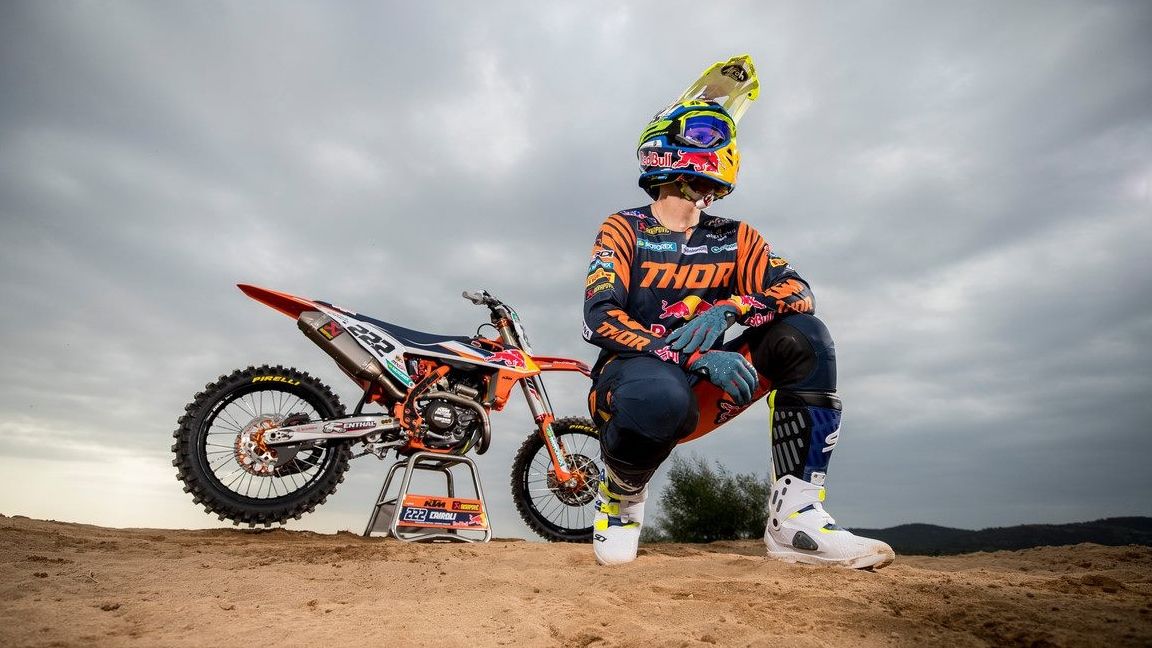 Tony Cairoli seguirá un año más en KTM (Fotos: KTM).