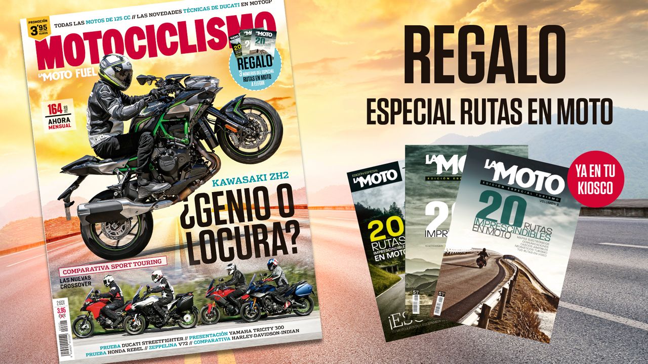 A la venta el nuevo MOTOCICLISMO con el Especial Rutas de regalo