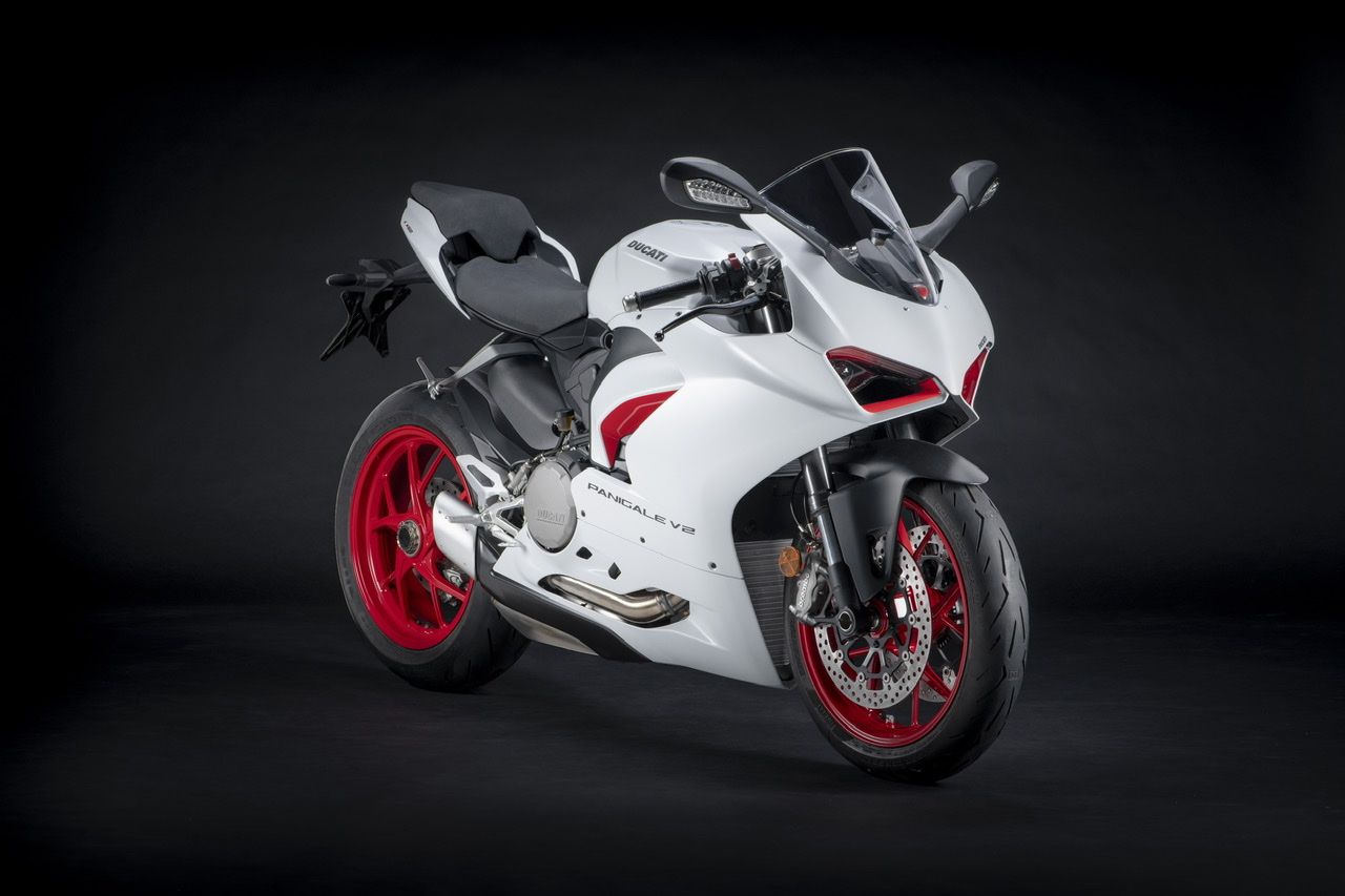 Ducati Panigale V2 “White Rosso”