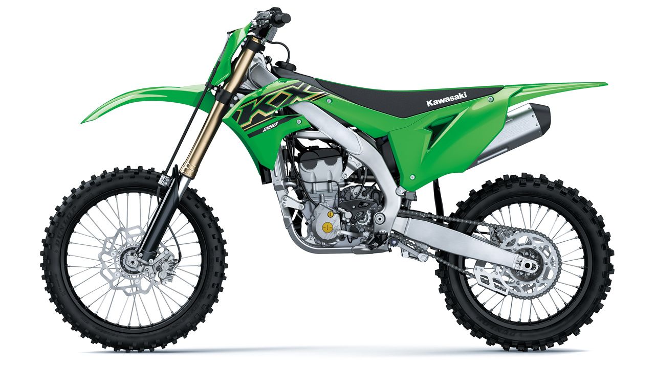 Kawasaki KX 250 y KX 450 2021