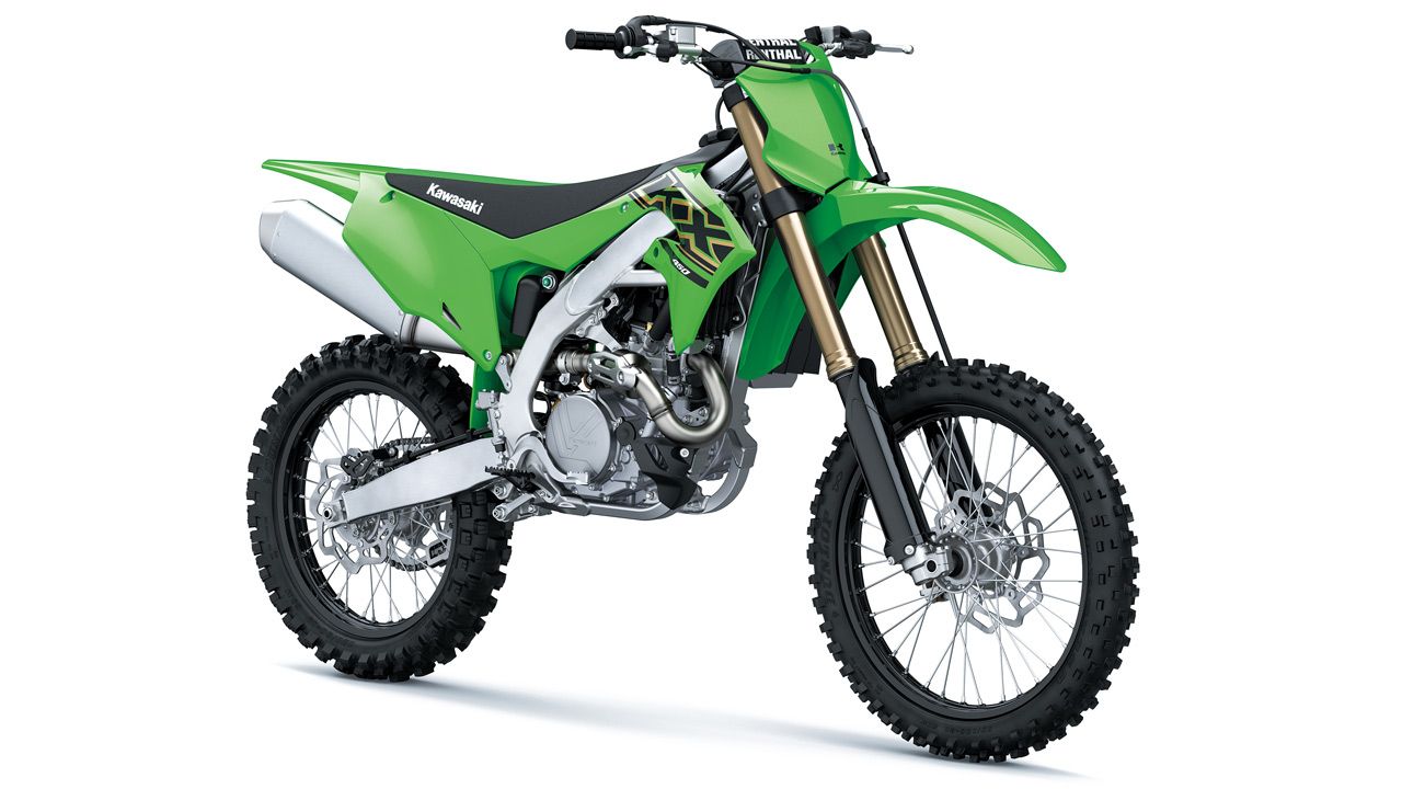 Kawasaki KX 250 y KX 450 2021