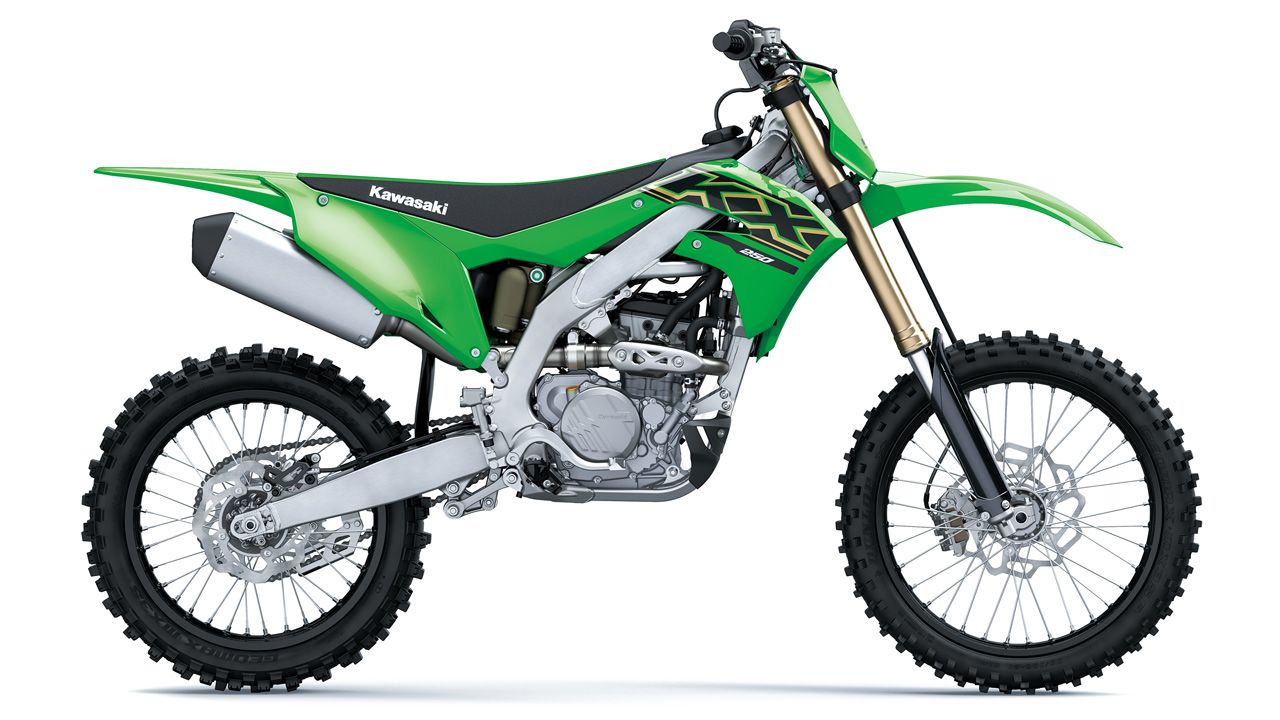 Kawasaki KX 250 y KX 450 2021