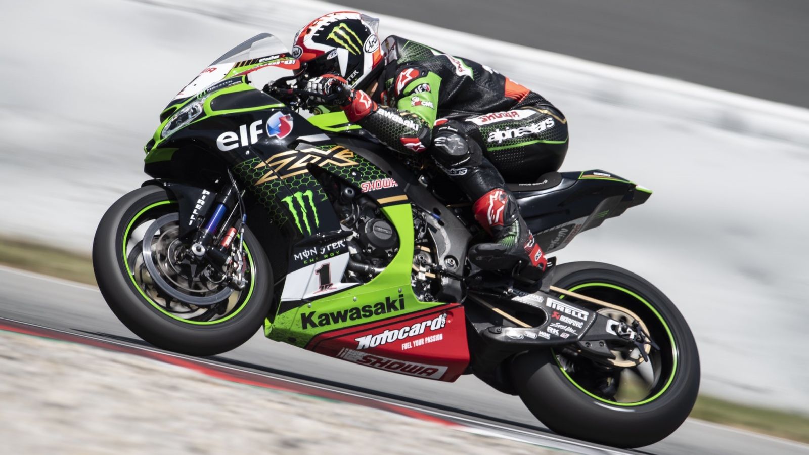 Jonathan Rea ha acabado al frente del test con un gran tiempo (Fotos: Kawasaki / Ducati).