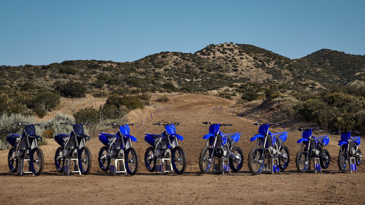 Gama Yamaha motocross 2021