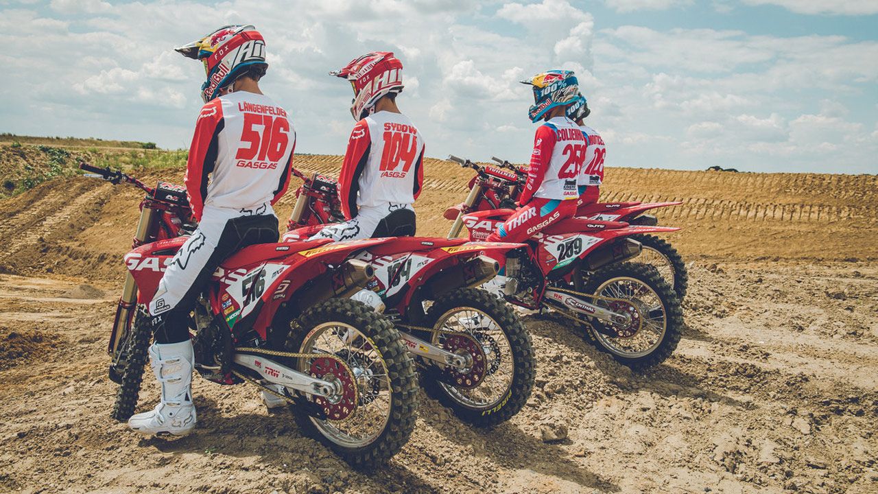 GASGAS muestra sus nuevas motos de cross oficiales