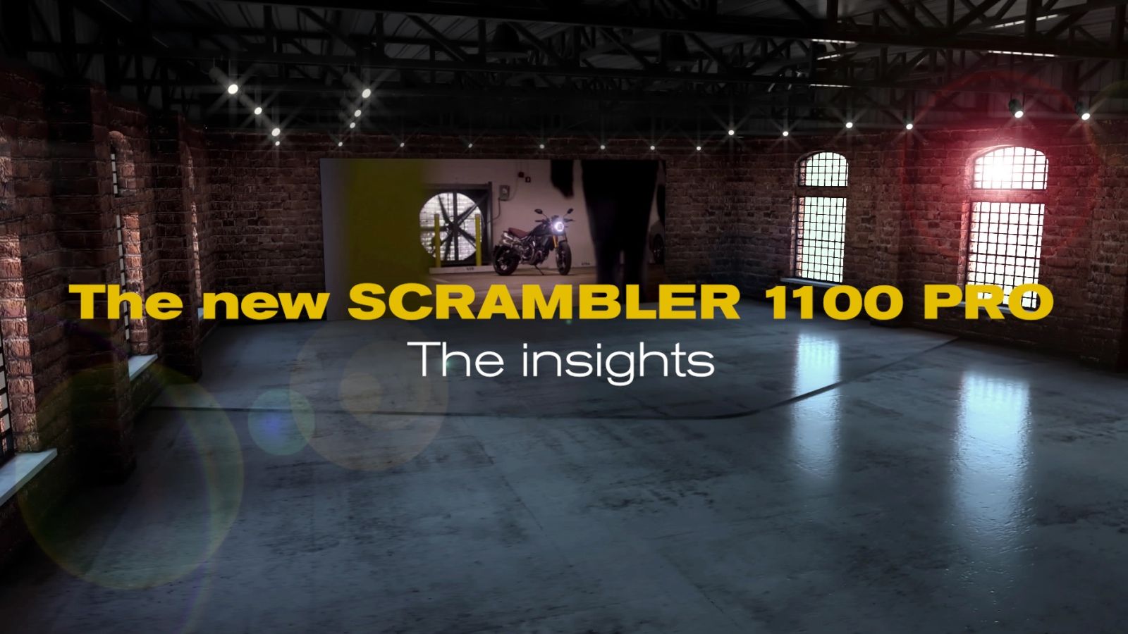 Vídeo: las Ducati Scrambler 1100 Pro y Sport Pro, en realidad aumentada