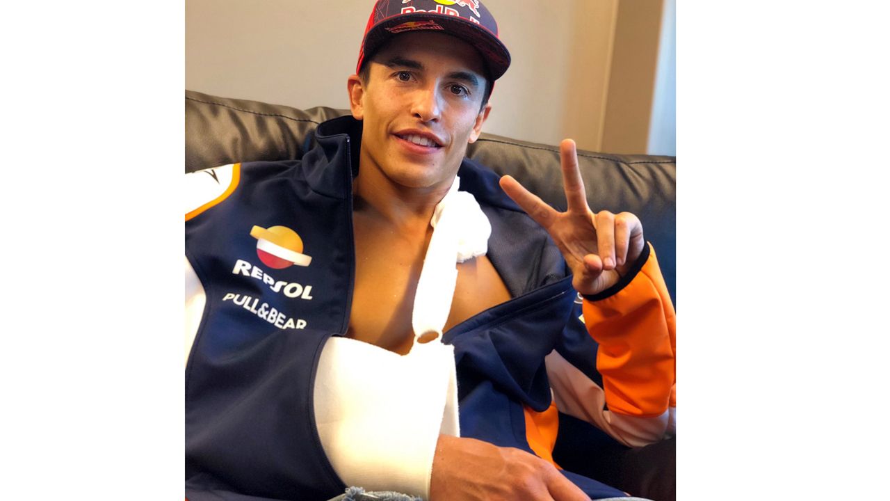 Marc Márquez: “Volveré lo antes posible con más fuerza”
