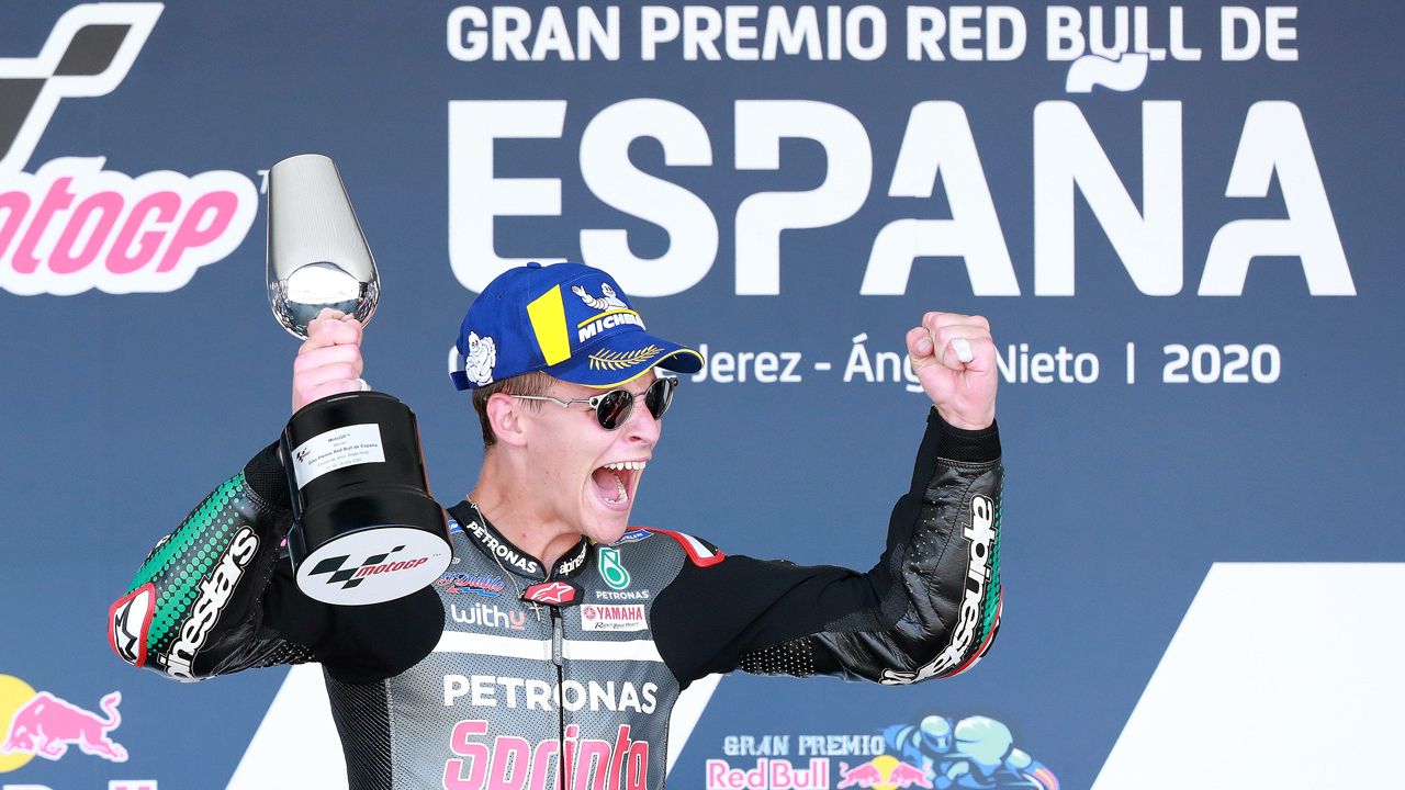 Fabio Quartararo: “Con la lesión de Márquez me veo como un aspirante”