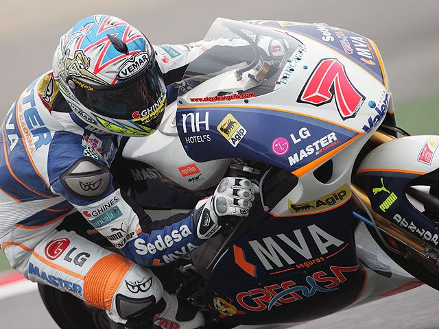 De Angelis, Dovizioso y Barberá los más rápidos