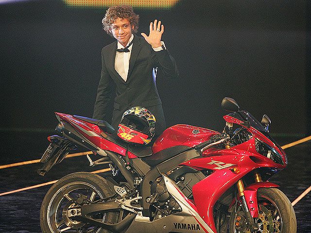 Valentino laureado