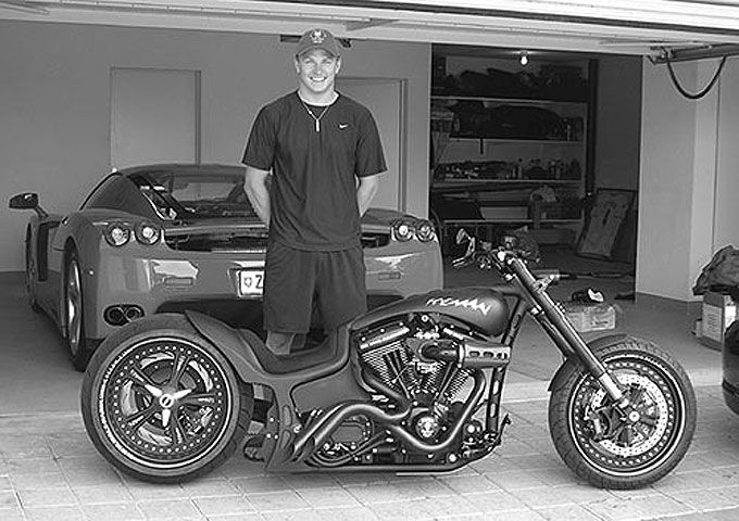 La moto de Kimi Raikkonen