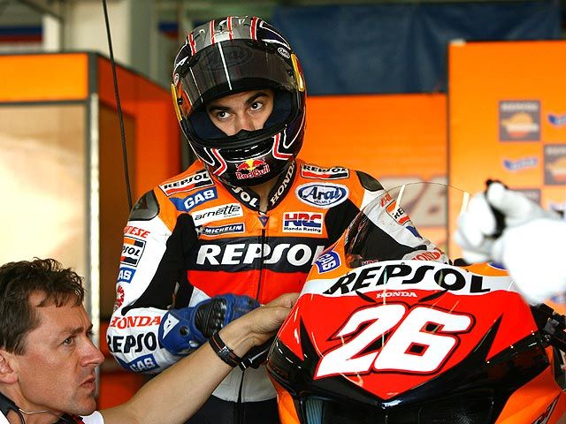 Pedrosa, el más rápido