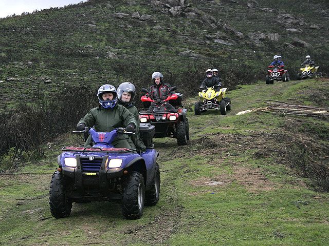Ruta turística en quad