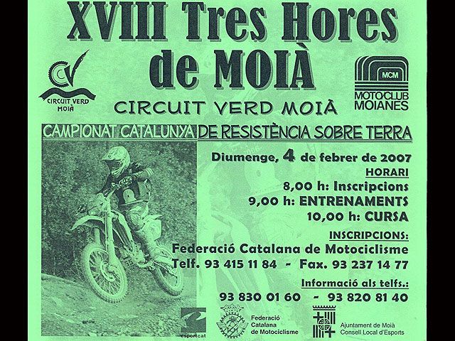 XVIII 3 horas de Moià