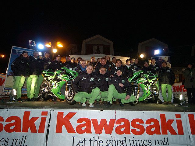 Presentación del Kawasaki PSG-1 de SBK