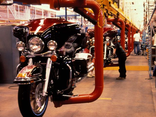 Harley, acuciada por una huelga Harley, acuciada por una huelga