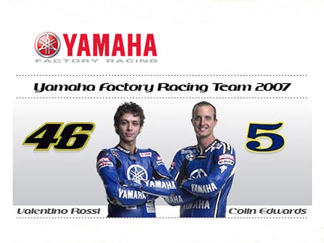 "Yamaha in blue"