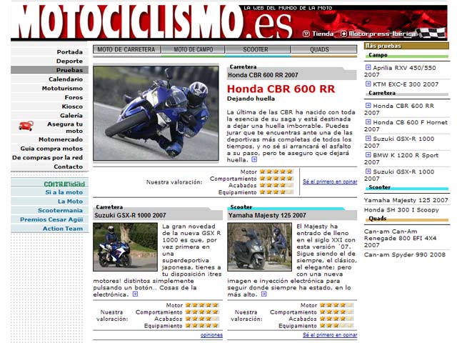 Estrenamos pruebas