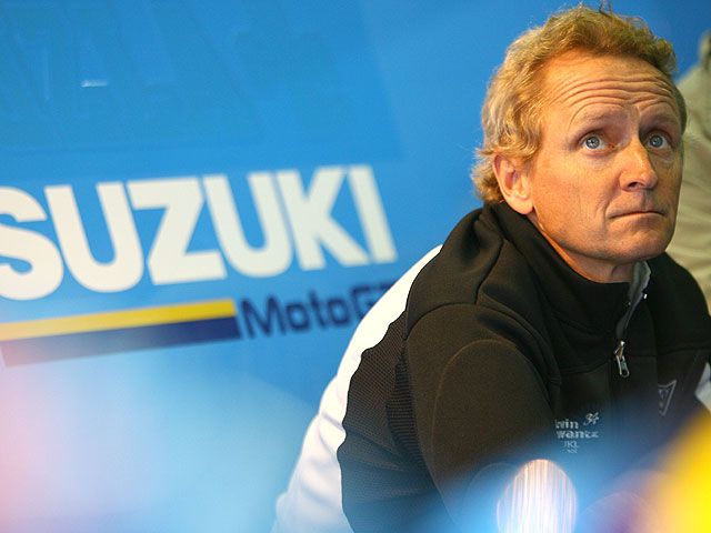 Schwantz, Aspar, Batta y Suzuki