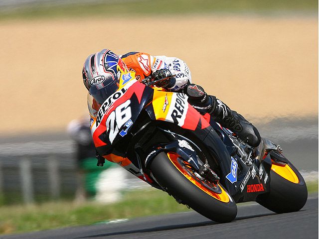 Pedrosa y Lorenzo, mejores tiempos