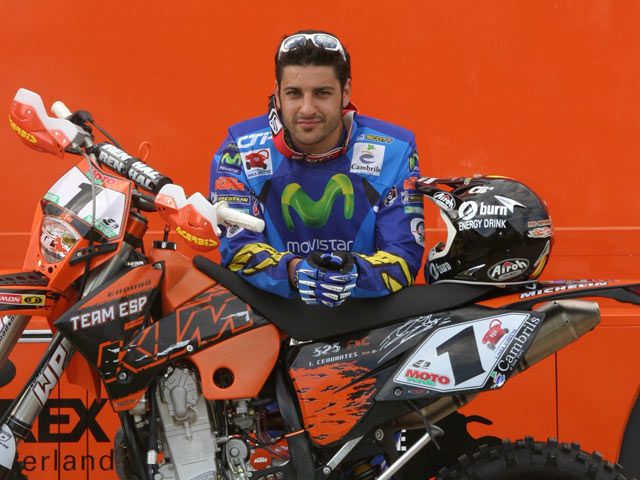 Iván Cervantes no participará en los ISDE