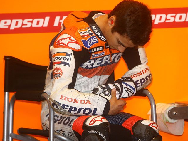 Dani Pedrosa (Honda) vuelve a casa