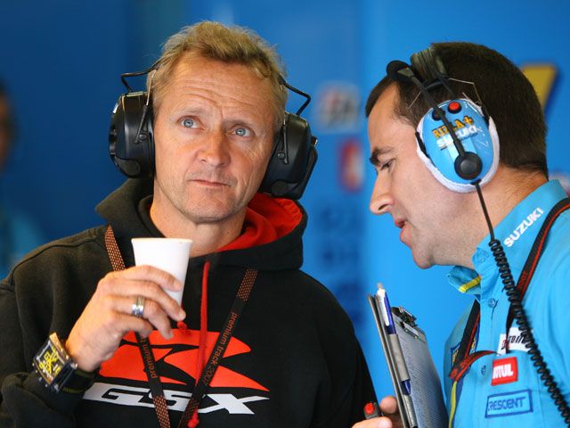 Schwantz busca la fórmula de entrar en MotoGP