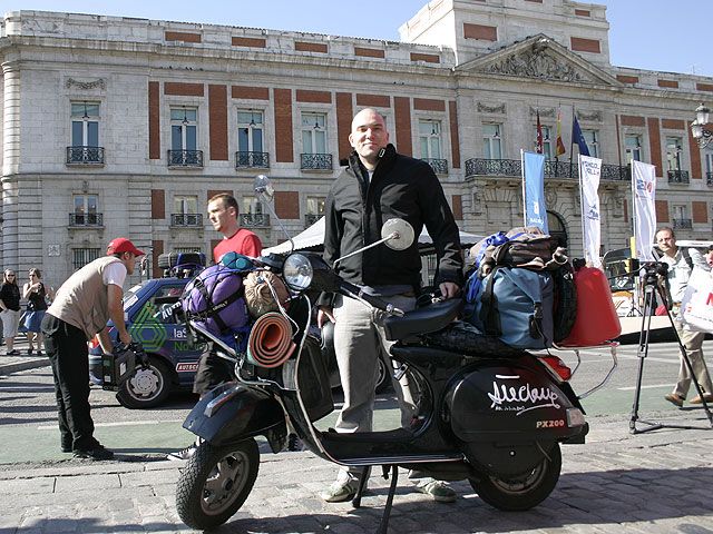 En Vespa PX hasta Mongolia