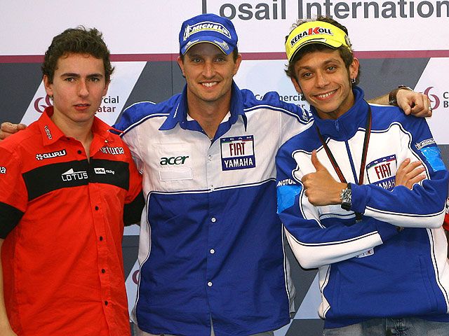 Lorenzo y Rossi compartirán box