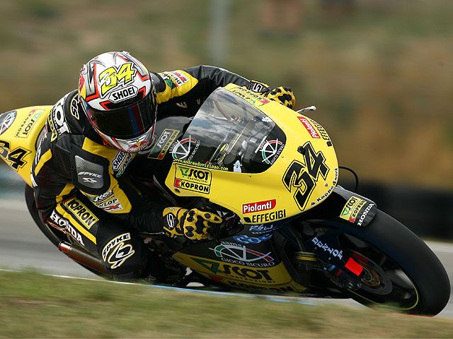 Los primeros records de Misano para Talmacsi, Melandri y Dovizioso
