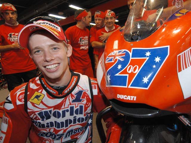 Entrevista a Casey Stoner, Campeón del Mundo de MotoGP 2007