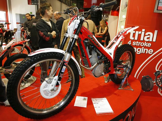 Gas Gas presentó su moto de trial 4 Tiempos