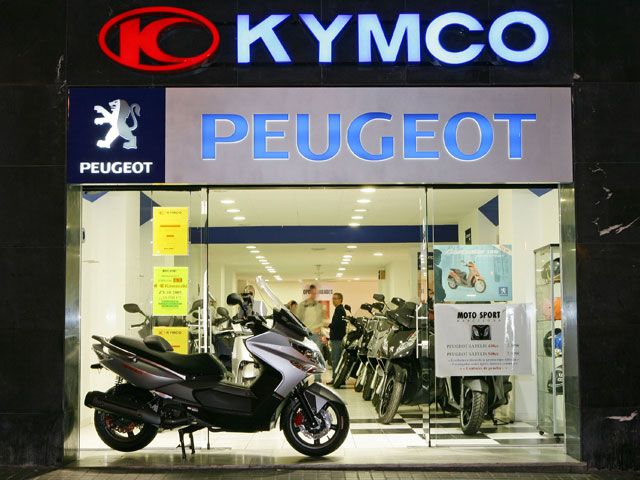 Kymco crece en Barcelona