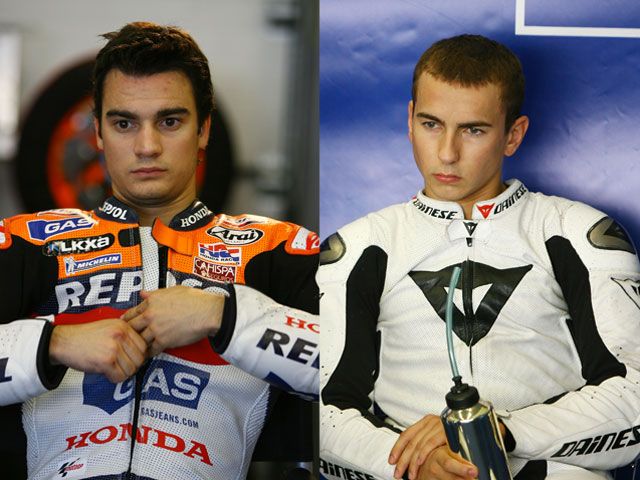 Declaraciones de Pedrosa y Lorenzo tras los entrenamientos de Jerez