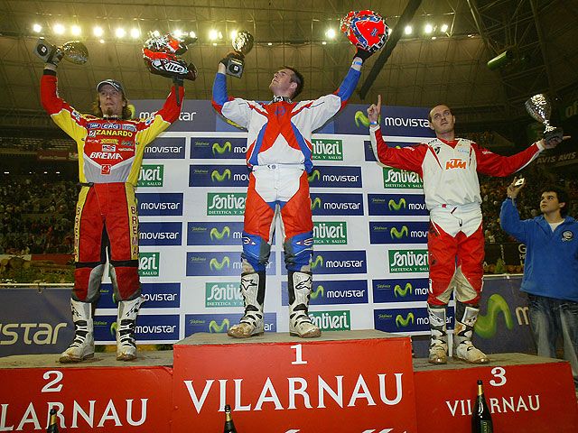 David Knight gana el Enduro Indoor de Barcelona