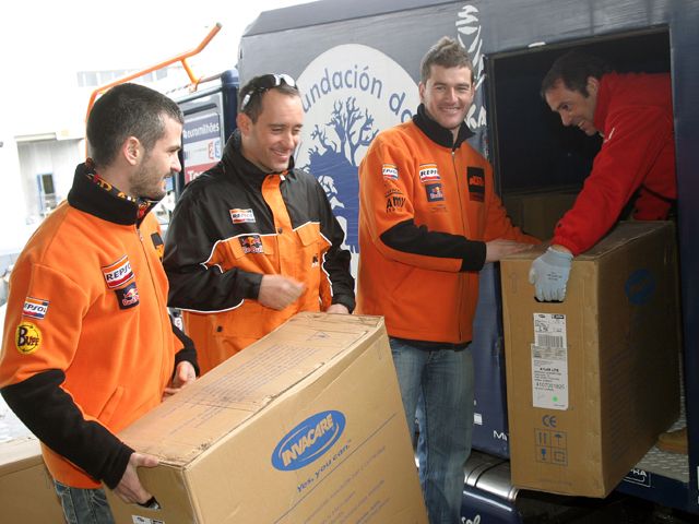 Todo listo para el rallie Dakar Solidario Todo listo para el rallie Dakar Solidario