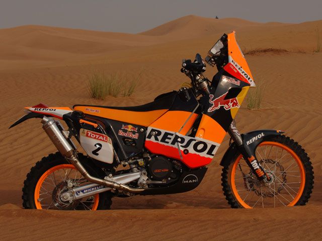 La Repsol KTM 690 Rally, al desnudo La Repsol KTM 690 Rally, al desnudo