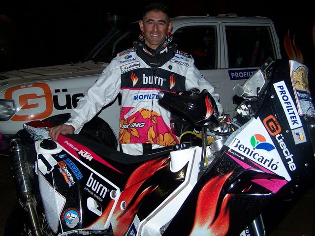 José Manuel Pellicer vuelve al Dakar
