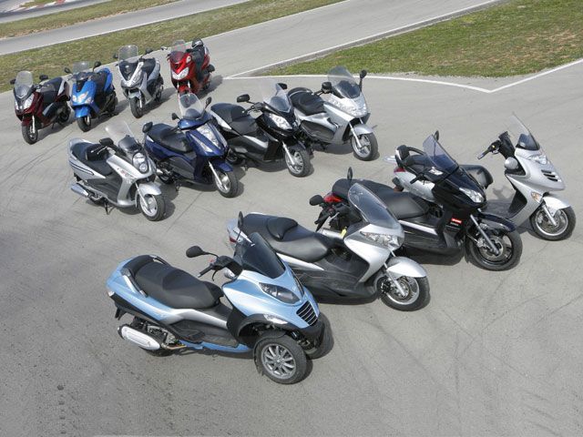Scooter de más de 125 cc.