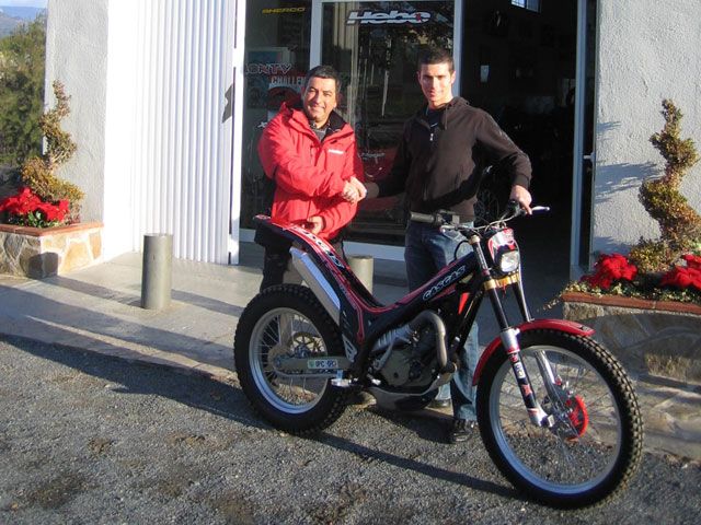 Olivé y Capirossi, aficionados al trial