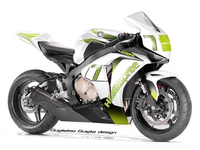 Diseño italiano de la Honda de Carlos Checa