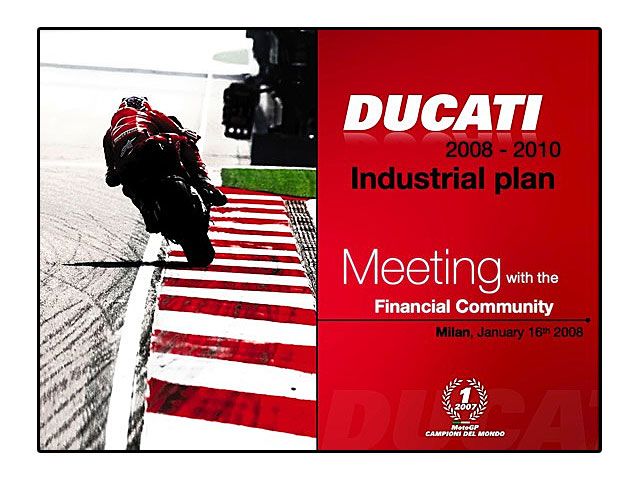 Planes de futuro para Ducati