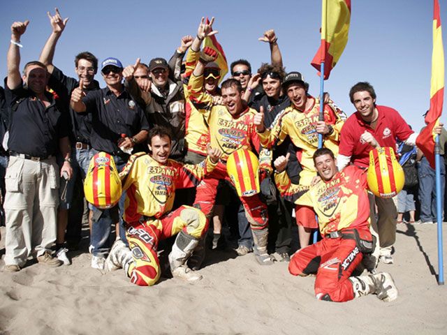 El «dream team» del enduro