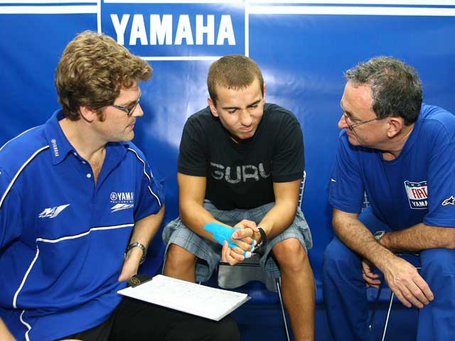 Lorenzo: "Mañana probaré algunos cambios en mi pilotaje" Lorenzo: "Mañana probaré algunos cambios en mi pilotaje"