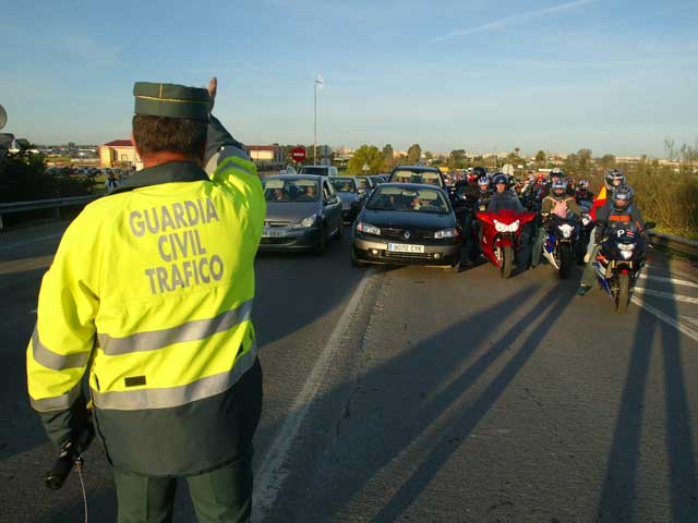 Despliegue de la DGT para el GP de España de Motociclismo