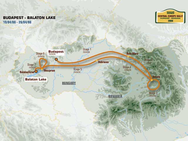 Presentadas las etapas de las Dakar Series